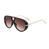KAJILA 2025 New Men's Double Bridge Toad Aviator Sunglasses - Outdoor UV Protection