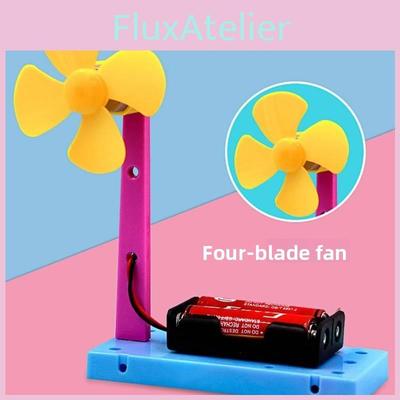 Experimento Científico Ventilador de Escritorio DIY con Material ABS para STEM Juguete Educativo para Niños