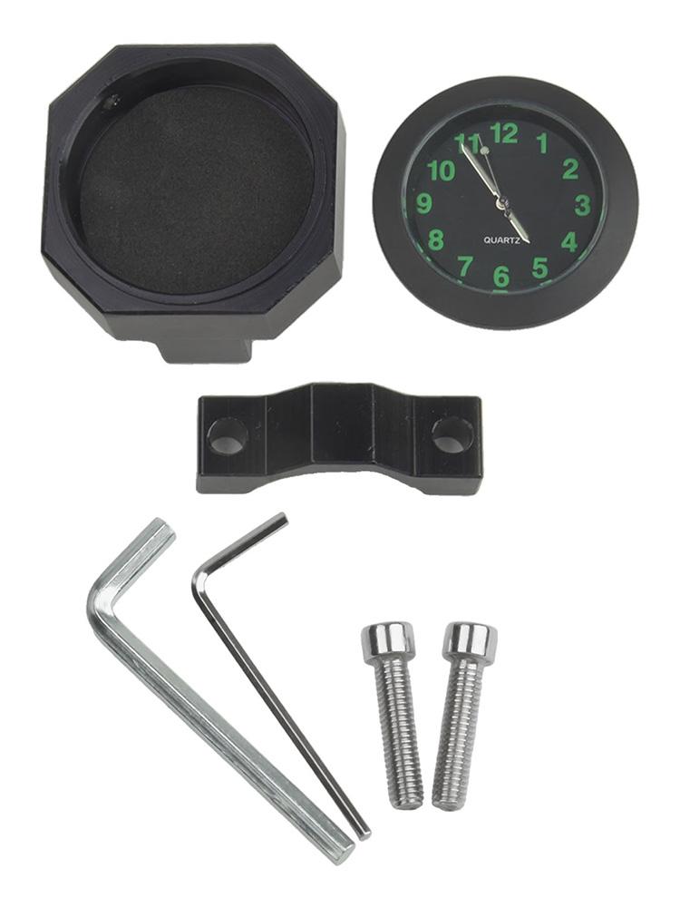 3.3cm Diameter Handlebar Watch Waterproof Motorcycle Clock