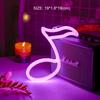 LED Shaped Lamp, Double-sided Neon Light, Letter Light String, Proposal and Confession Decoration Light, Night Light