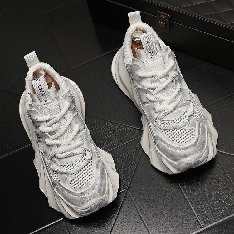 

Men s Hexagonal Cushion Sneakers Scientific Foot Support Design 38