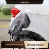 [Premium Quality] Rainproof EV Charging Port Cover, Compatible with BYD Tesla: Protects Charging Gun from Elements.