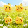 Pikachu 4PCS/SET Home Decoration Crafts Miniature Pokemon Model Office Desktop Cure Display Cartoon Anime Figurines Handicrafts