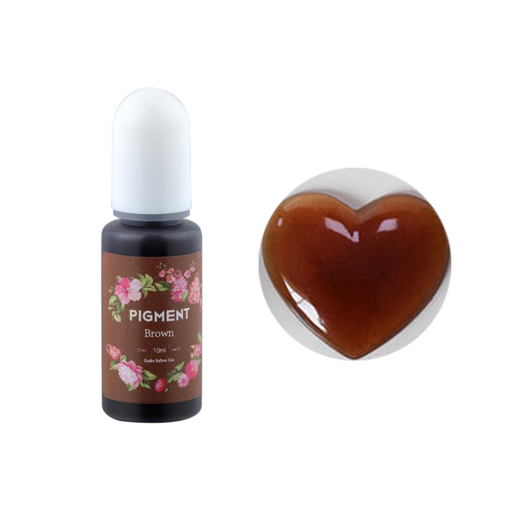 26 Farben 10ml Epoxidharz Pigment Flüssig Epoxid UV-Harz Farbstoff für DIY Harz Färbung Schmuckherstellung Handwerk Kunst