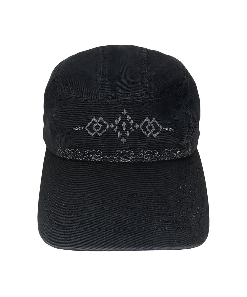 THE COLDEST MOMENT Tcm Ethnic 3 Panel Cap (Black)