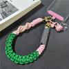 Kurzes koreanisches Handy-Lanyard Hochwertiges Anti-Verlust-Handgelenkband für Kameras Handgeknüpfte Handy-Kette für Taschen Schlüssel Wasserbecher