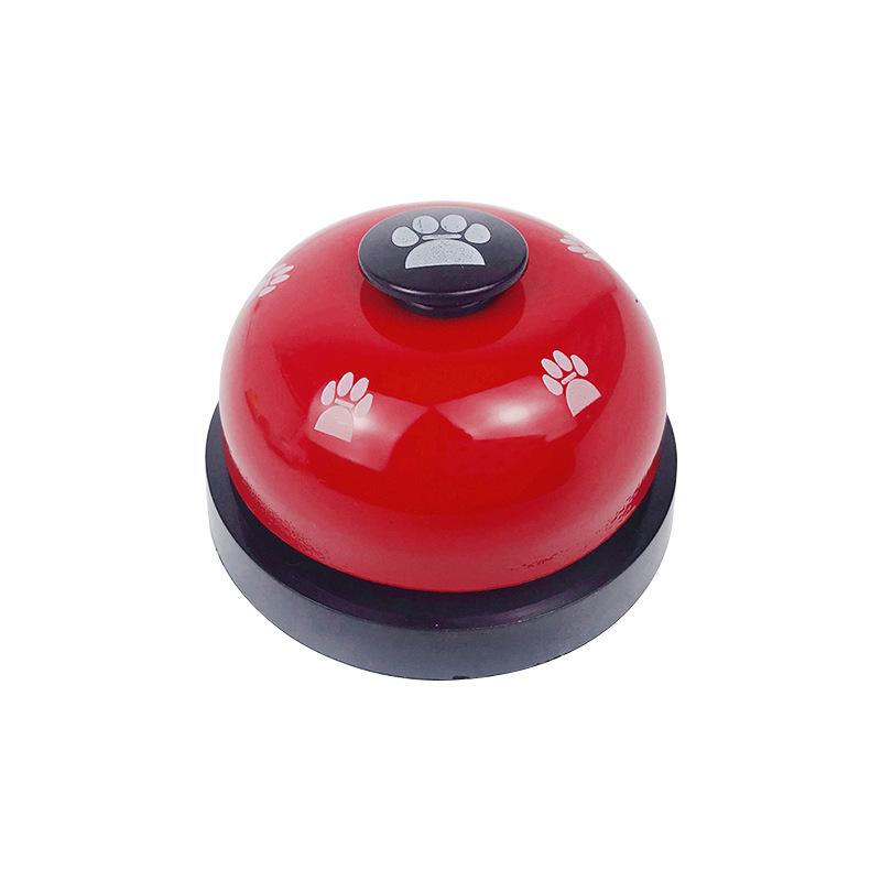 Haustiere läuten die Glocke, um Futter zu bestellen, Hunde- und Katzentrainer-Artefakt, pädagogisches Spielzeug, Essensglocke, Pfotenabdruck-Glocke, Hundespielzeug