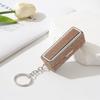 Keychain Lip Gloss Storage Case Bling Portable Lipstick Holder Rhinestone Lipstick Box  Cosmetic