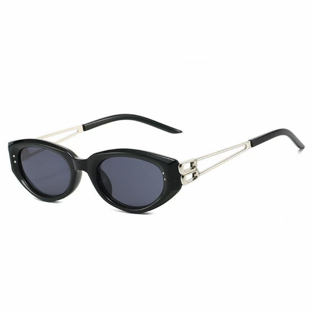 New fashion advanced sense UV protection cat eye sunglasses versatile sunglasses street sunglasses