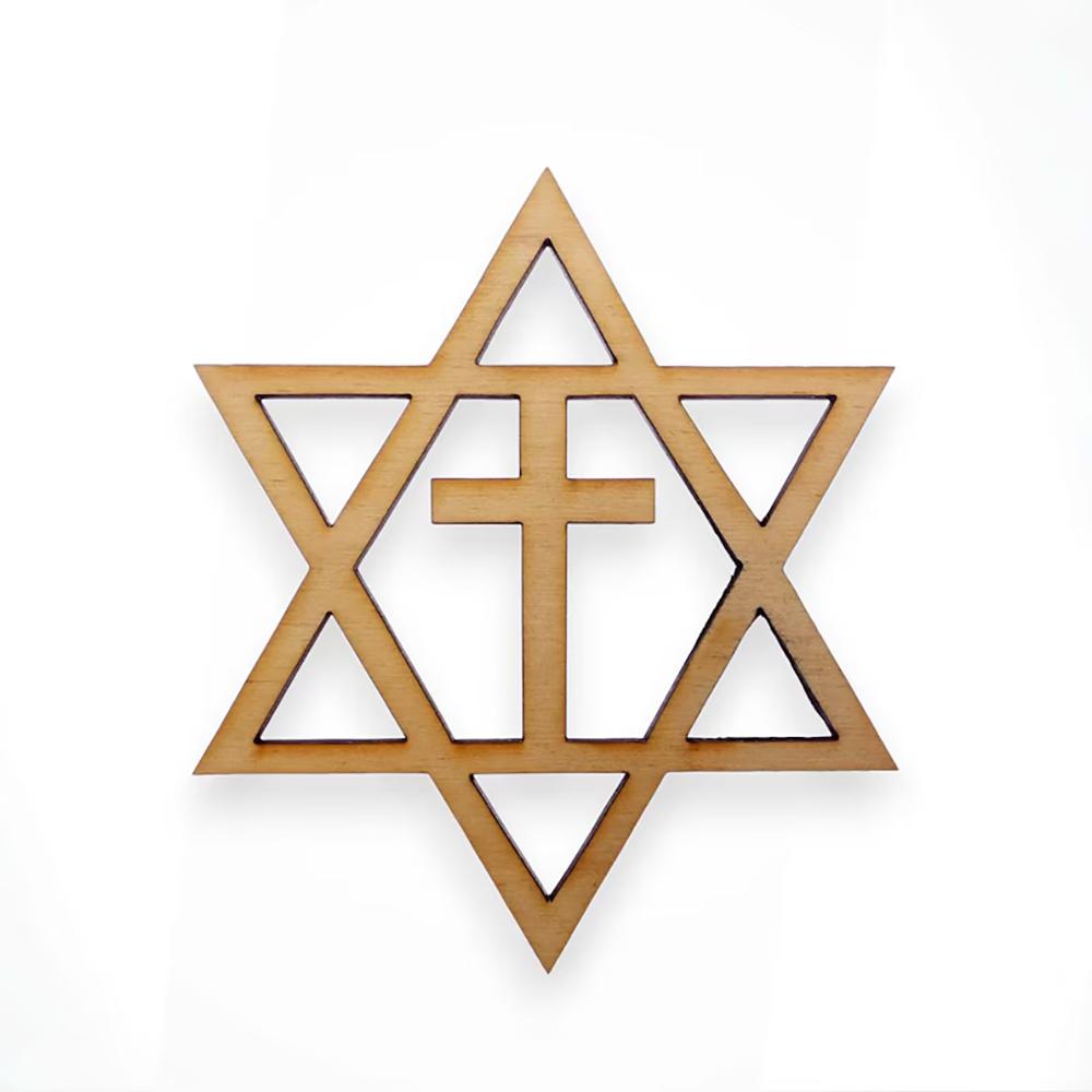 

5Pcs Star of David and Cross Ornament Hanukkah Decoration Rosh Hashanah Table Decor Je Gift Magen David Passover Shabbat 5Pcs 3.8x3.2inch