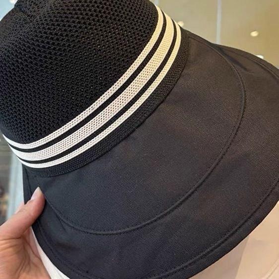 Hat Women's 2025 Spring and Summer New Korean Breathable Big Eaves Sun Protection Cap UV Protection Women's Sun Hat