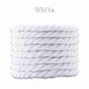 New Thick Chunky Fat Cotton Shoelace Round Rope Shoe Laces for Replacement Laces for Sneakers Width 8MM Length 100/120/140/160CM
