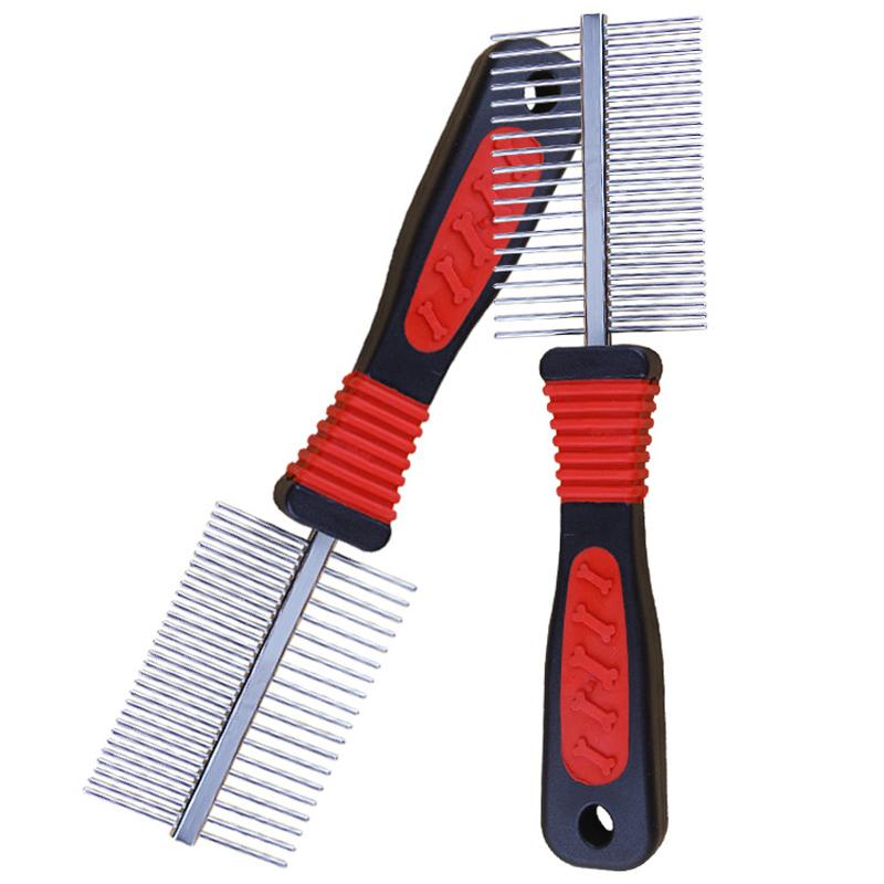 Pet Dog Cat Grooming Comb Brush Dematting Brush Undercoat Rake Tool Fur Remover