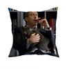Classic House MD Pillow Case Antidustmite Pillowcase Invisible zipper silky short plush Sofa cushion cover