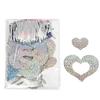 1 Set Nice-looking Balloon Glitter Pendant Easy Use Plastic Heart Shape DIY Balloon Sequin Ornament for Wedding