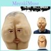 Lifelike Halloween Party Mask Featuring Eco-friendly Latex Butt Head Design