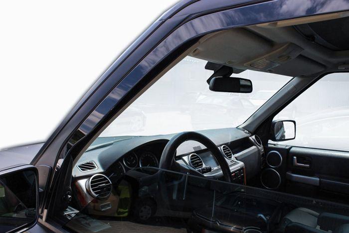 Déflecteurs d'air - SCOUTT - Land Rover Discovery 3 - Fumé - Acrylique renforcé - Installation facile