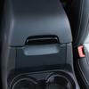 Car styling ABS Black Car Armrest Box Cover Switch Sticker For Land Rover Discovery 3 Discovery 4 LR3 LR4 04-16 Car Accessories