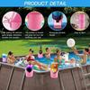 Y5JC Poolside Cup Holder 1/4pcs Cup Holders for Drinks 2 Inches or Thinner Round Top