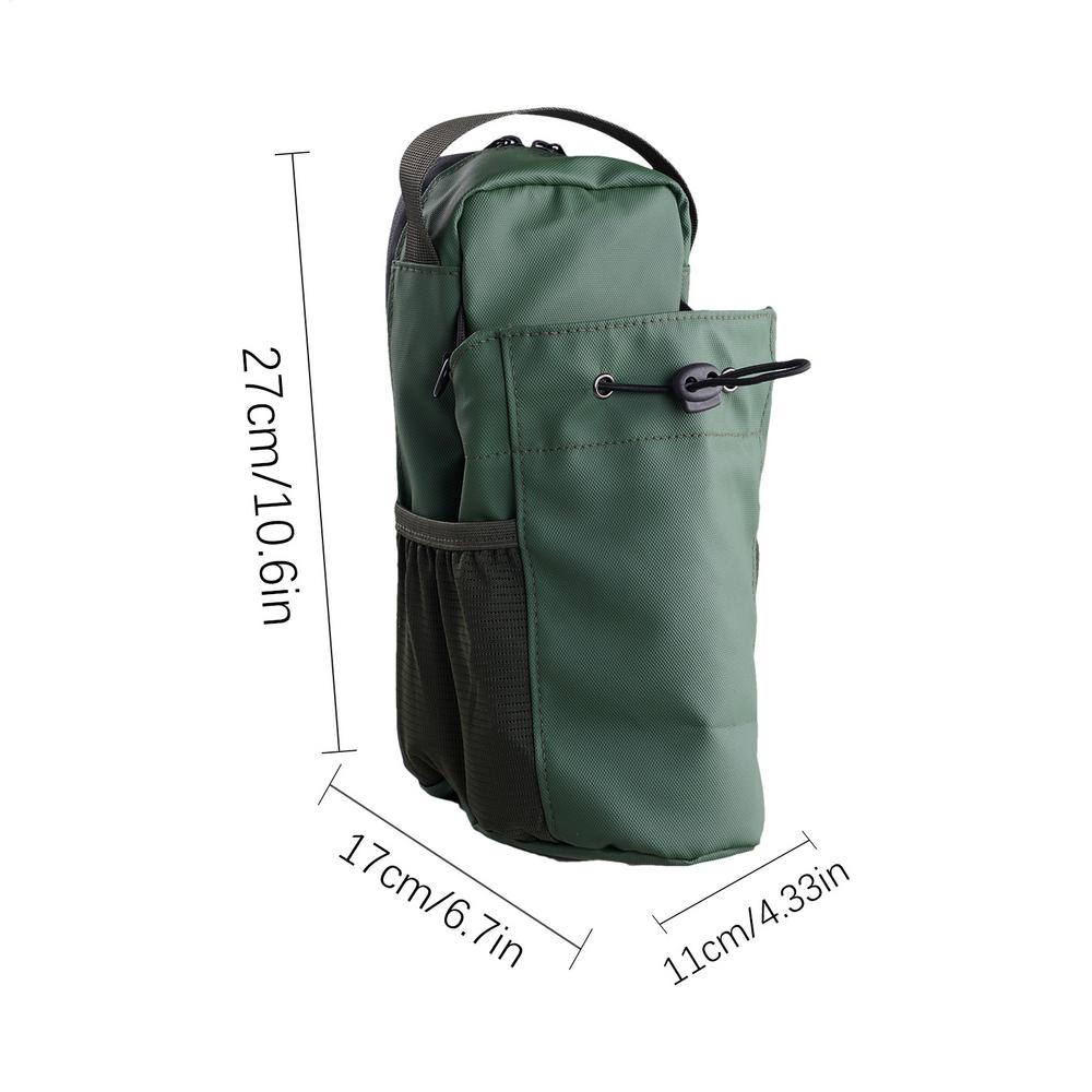 Magnetic Water Bottle Pouch Bag Gym-specific Water Cup Holder With Strong Magnet For Outdoor Sports Cup Holder Bag Organizer