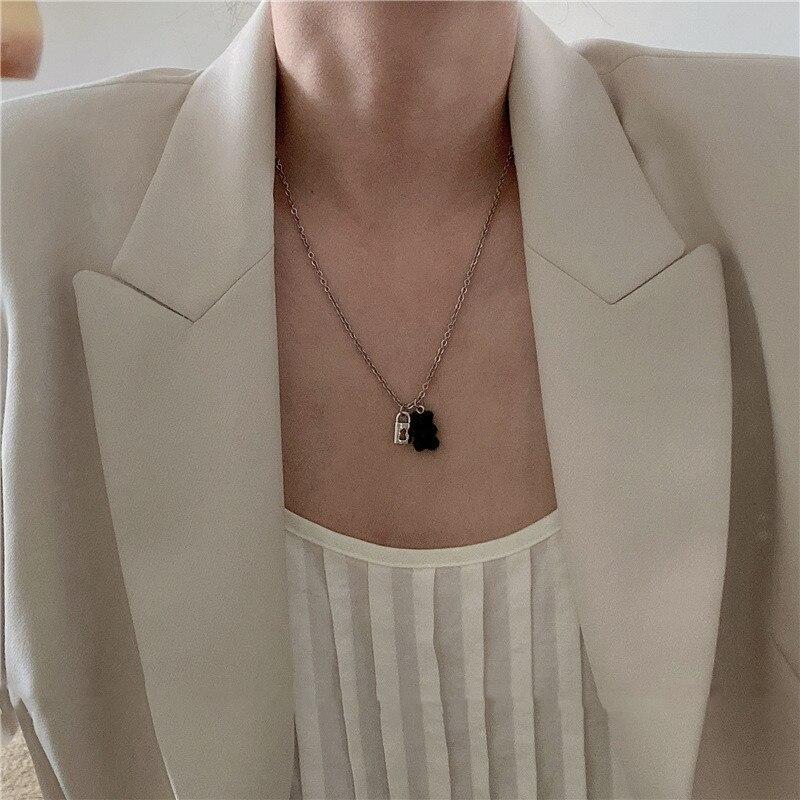 Bear Pendant Necklace 