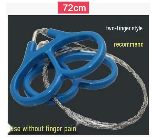 Stainless Steel Wire Hand Saw - Portable Outdoor Survival Tool