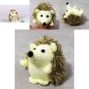 Adorable Plush Hedgehog Toy Soft Cuddly Stuffed Animal Creative Gift 10cm