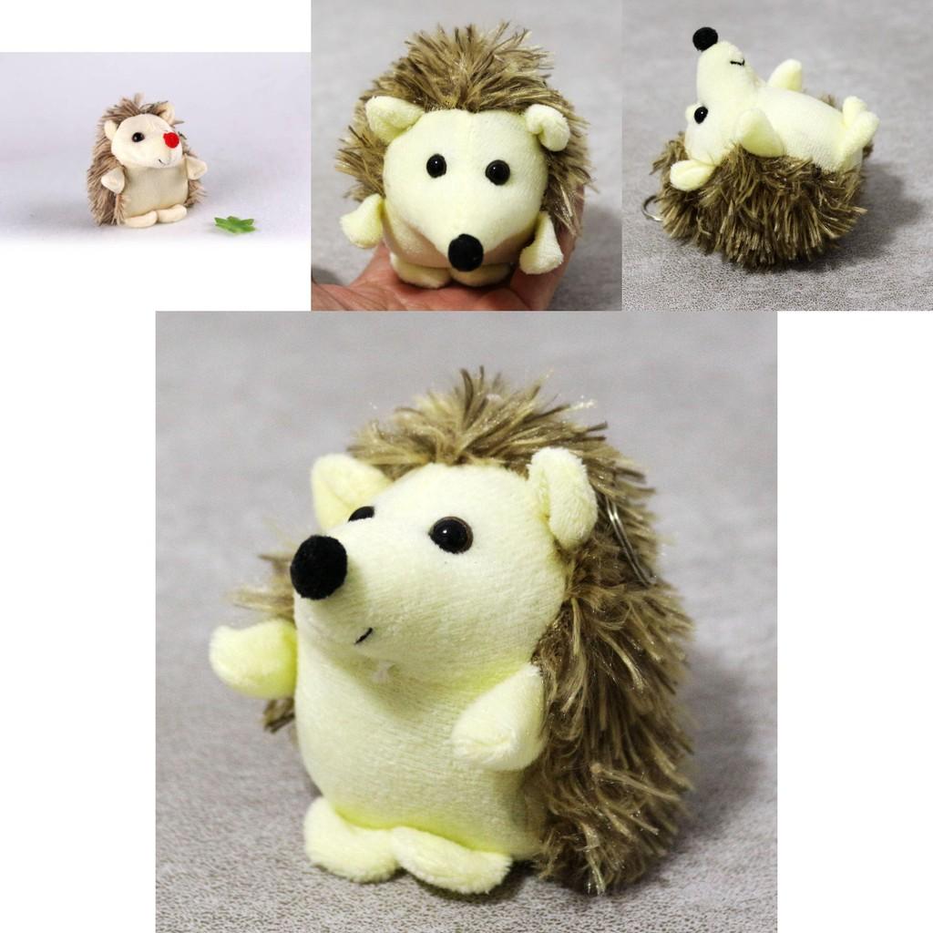 Adorable Plush Hedgehog Toy Soft Cuddly Stuffed Animal Creative Gift 10cm