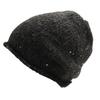 Glitter-sensitive Knitted Woolen Hat for Women New Autumn and Winter Fashionable and Versatile Baotou Hat That Shows Face Small Cold Hat