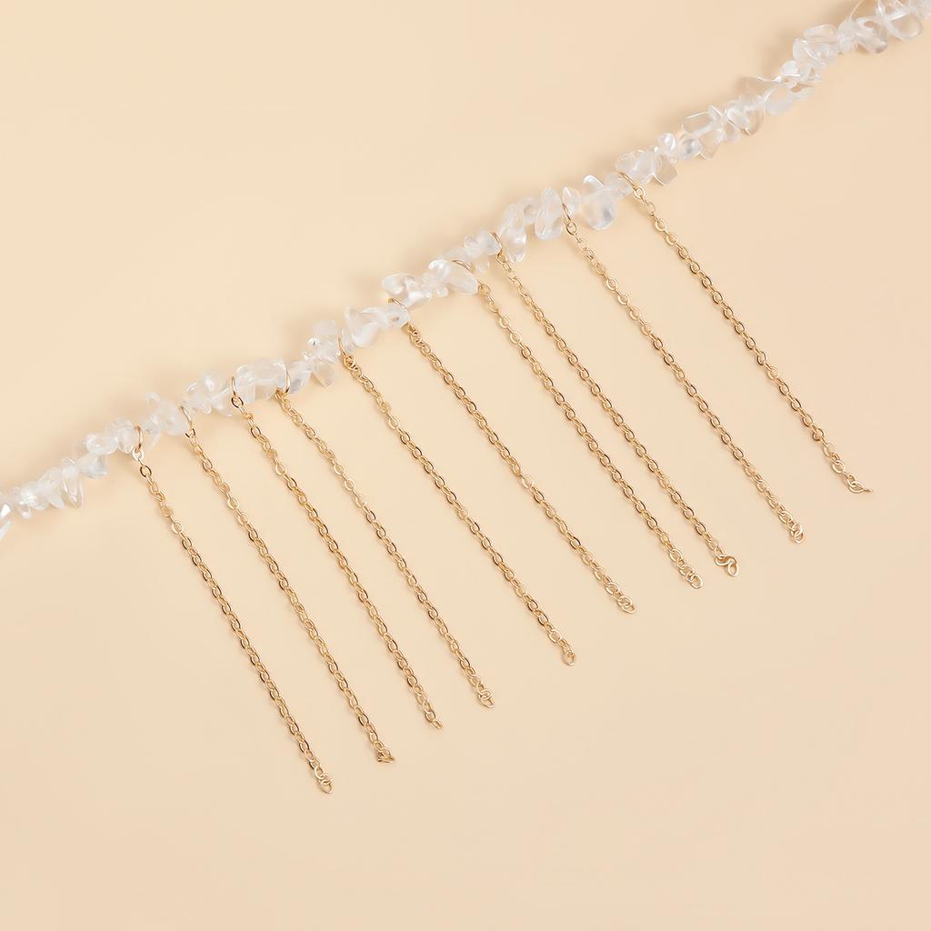 Vintage Pearl Tassels Choker Necklace for Women Elegant Neck Chain Handmade Layered Statement Jewelry Gift