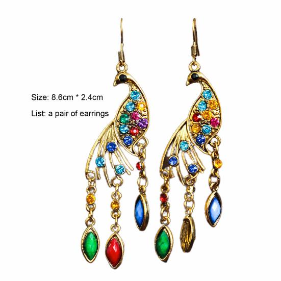 Dangle Earrings Shining Accessory Long Lasting