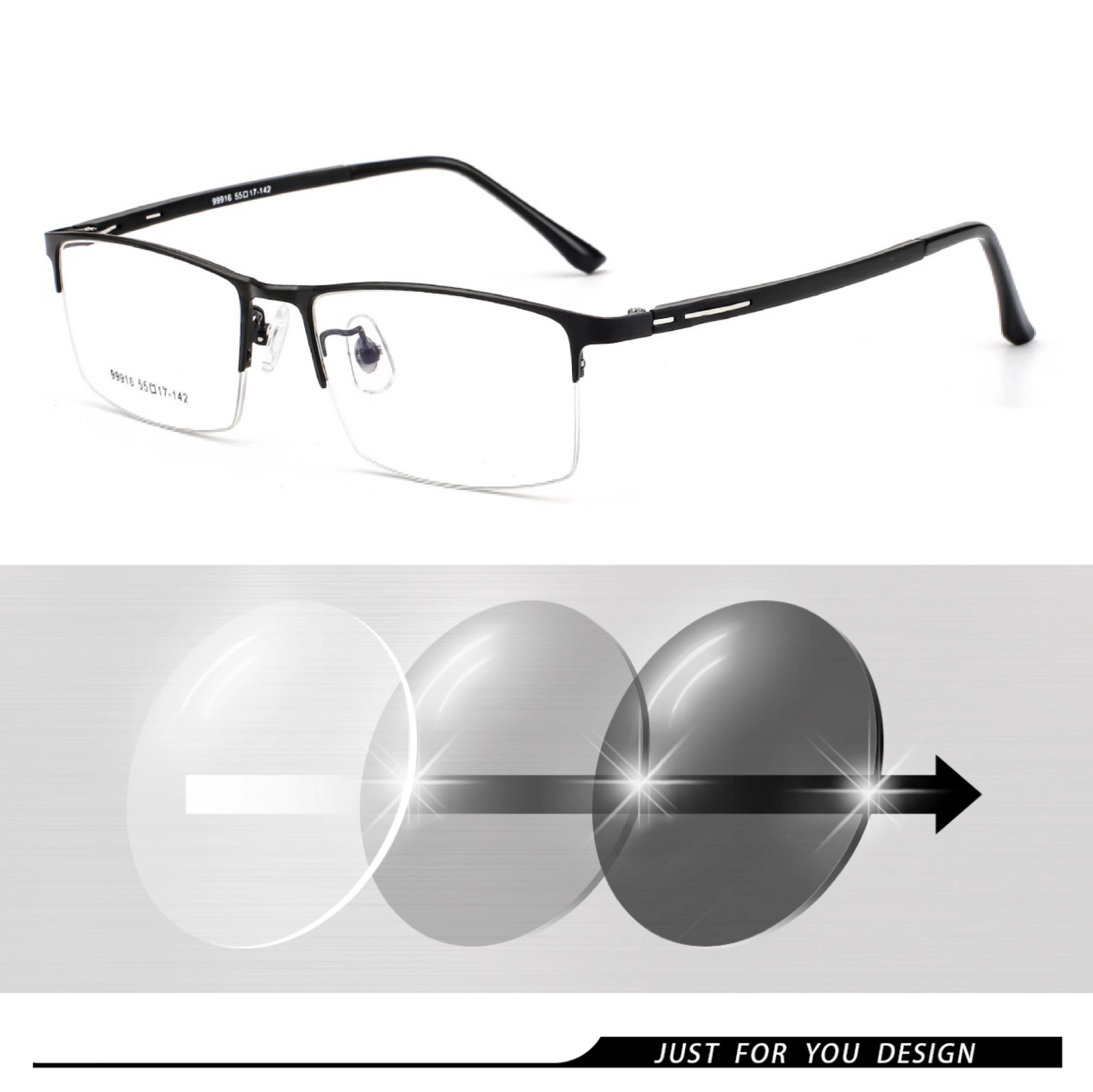 

Glasses fotocromticas para hombres y es lentes para miopía lentes terminadas para estudiantes gafas de vista corta 0 + 0 1