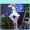 Entzückendes Genshin Impact Griseo Cosplay Kostüm Mit Zubehör Und Perücke Polyesterstoff