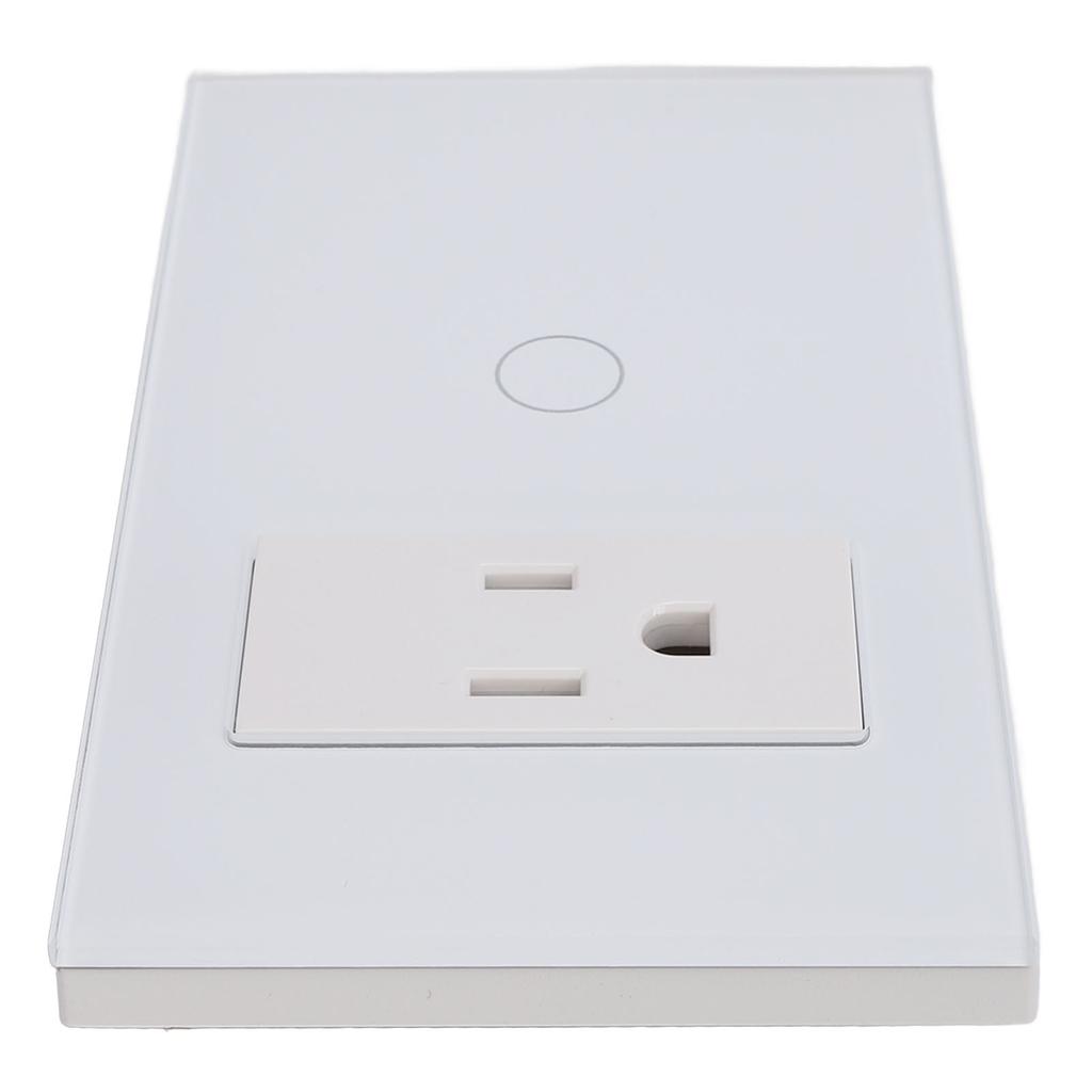 Smart Switch WiFi Phone Remote Fire Zero Control with   3 Holes Socket Touch Light Switch for Home