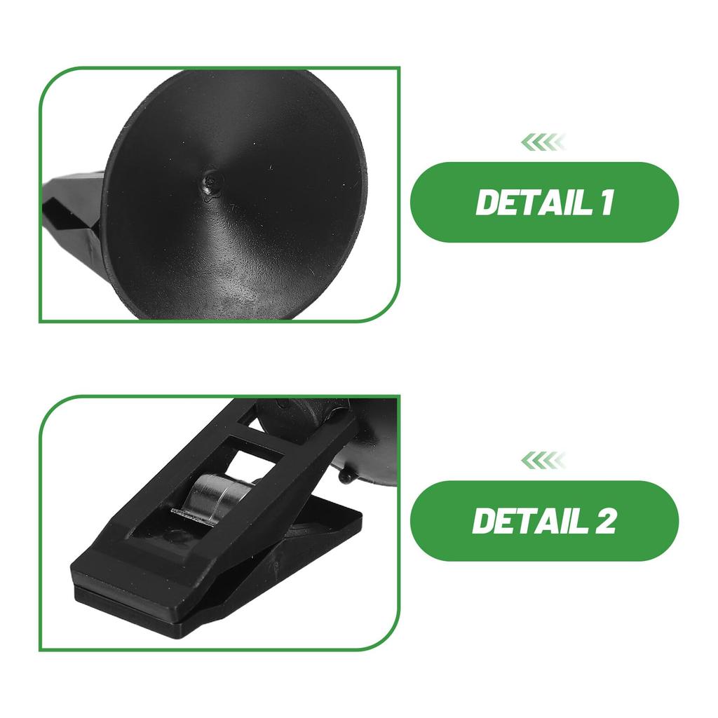 Garneck Suction Cup Clip Car Card Clamp Strong Suction Windshield