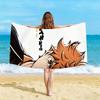 1pc H-Haikyuu H-Hinata Shoyo Print Microfiber Beach Towel Quick Dry Absorbent Sand Free for Beach Gym Bathroom Accessories