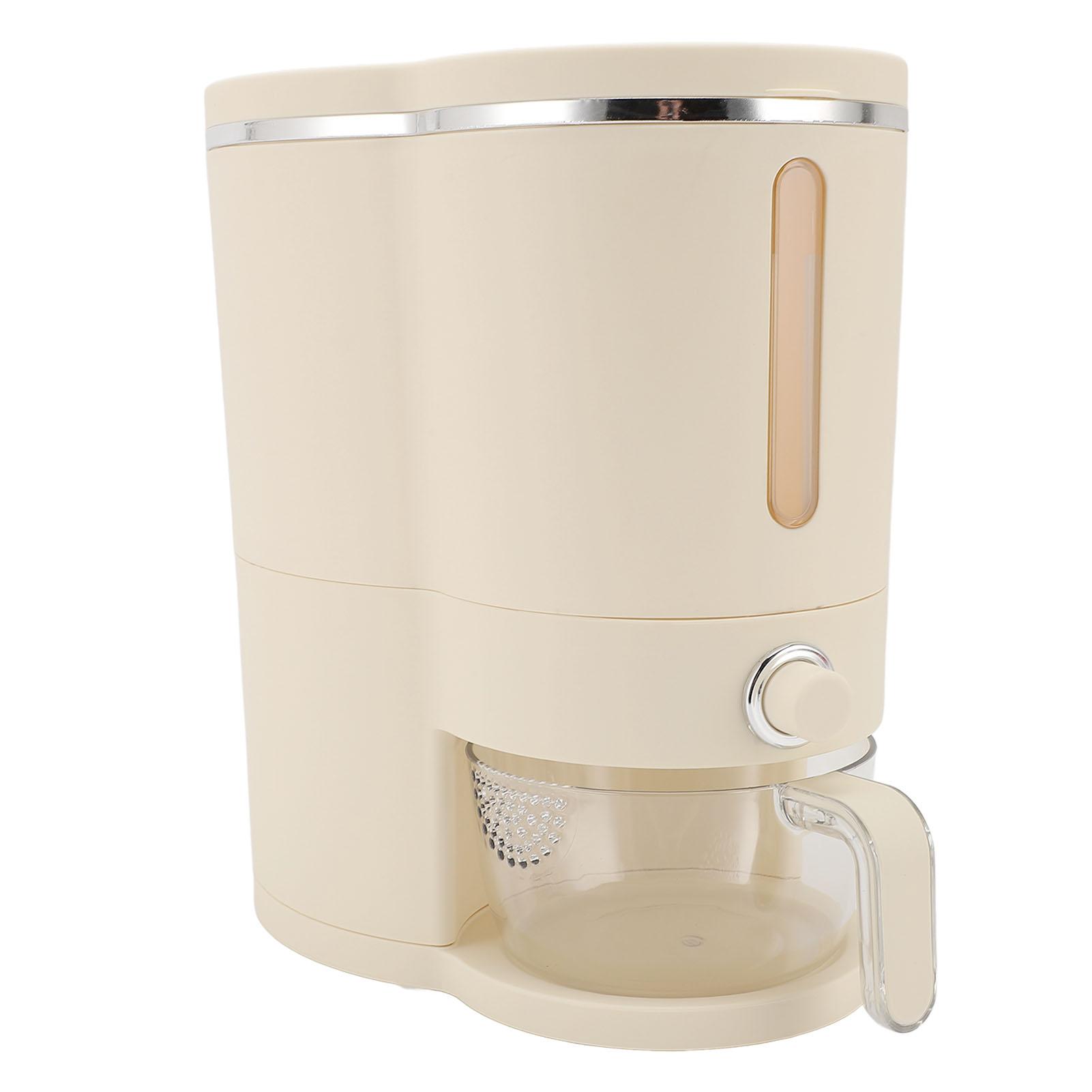 

Диспенсер для риса Press Out Пищевой пластиковый герметичный контейнер для хранения Бытовая кухонная утварь S