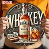 Vintage Metal Whiskey Bar Sign Retro Scotch Irish Aluminum Poster 1pc Heavy Duty Cigars Pub Decor Rustic Label Tin Sign