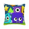 Geometry Dash Gaming Game Pillow Case  Soft Pillow Cover For Living Room Sofa Vintage Cushion Cover