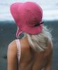 Bichiboikeomyu Surfing Surf Hat Pink