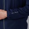 Mizuno Nexlite Air Stretch Golf Size 14 Deep XL Blouson, Padded, Water-Repellent, Lightweight, E2MEC505, Navy, Men's