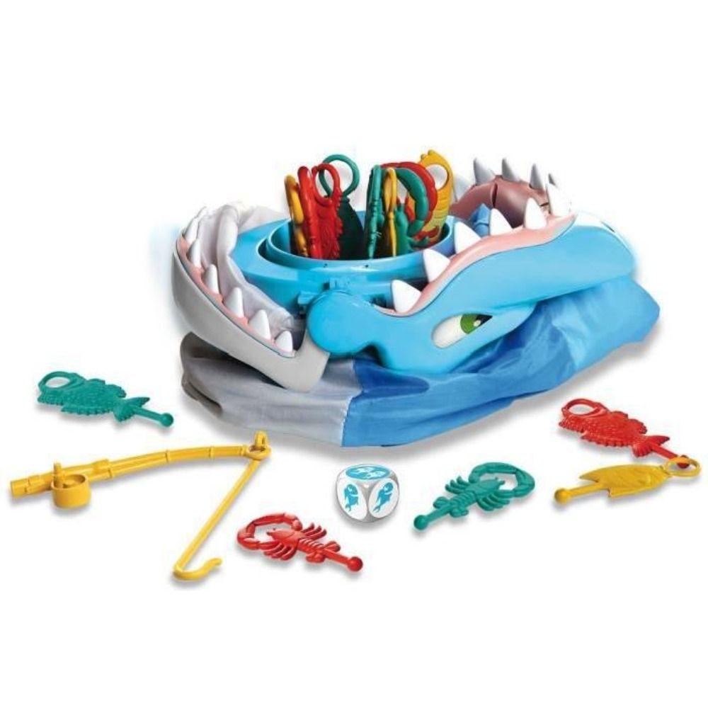 Trickery Sharks Trap Board Desktop Game Early Education Fishing Bite Shark Toy Boys Toys