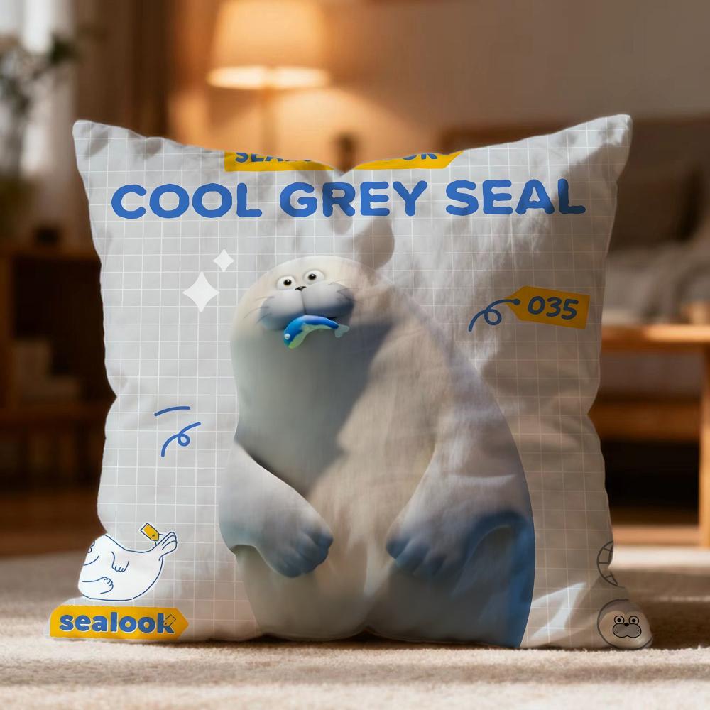 Popular S-SSEALOOK Cushion Cover Soft Washable Pillow Case Multi-Scene for Couch Bed Travel Office Use