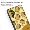 Cartoon Anime Capibala Art Phone Case For Samsung A41 A35 A34 A33 A32 A25 A24 A23 A21s A06 A05 A04 A03 Note 10 20 Ultra 5G Black