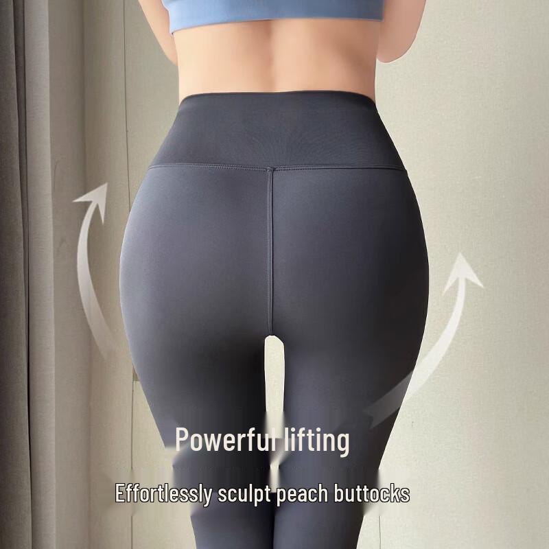 Langsha Women's High-Waist Shark Leggings