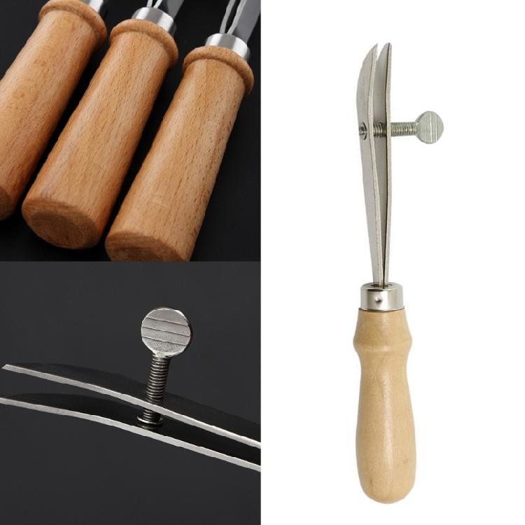 Adjustable Leather Edging Line Device Tool Leather Edging Scriber Tool Leather Creasing Tool for Leather Craft Sewing