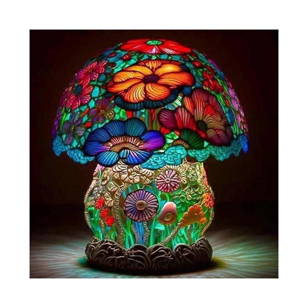Lampada da Tavolo in Vetro Spugna Lampade da Scrivania Vintage Lampada da Comodino Decorativa per Camera da Letto Soggiorno Ufficio a Casa Decorazione Regalo D