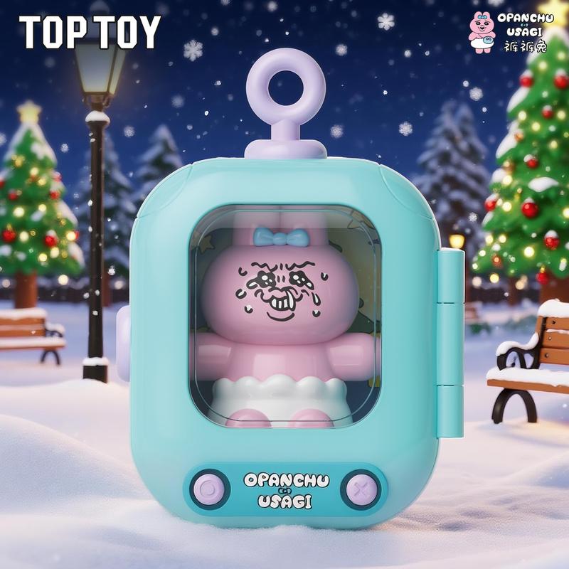 Toptoy Pants Pants Rabbit Electronic Handbook Series Package Hanging Building Blocks Blind Box Funny Birthday Gift Pendants
