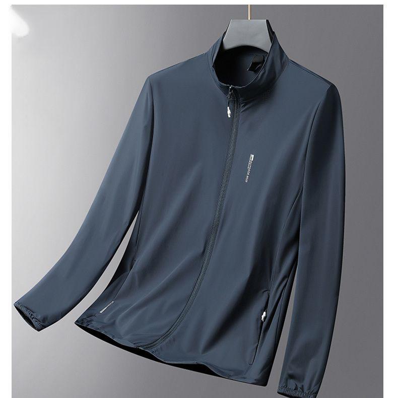 Summer Men's Jackets UV Blocking Skin Coats UPF40+ Sunscreen Outdoor Clothing Sun Protection Thin Windbreakers