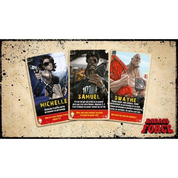 Jeu de société - Don't Panic Games - Badass Force - Édition DVD - Action - Tous publics